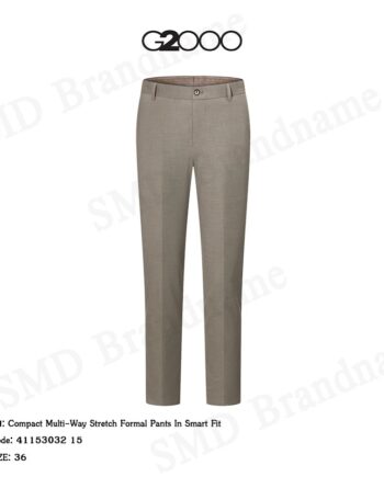 G2000 กางเกงสแล็ค ขายาว ทำงาน รุ่น Compact Multi-Way Stretch Formal Pants In Smart Fit Code: 41153032 15