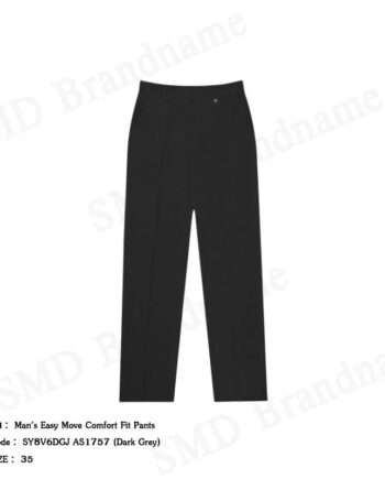 Arrow กางเกงสแล็คผู้ชาย ขายาว ทำงาน รุ่น Man's Easy Move Comfort Fit Pants Code: SY8V6DGJ AS1757 (Dark Grey)