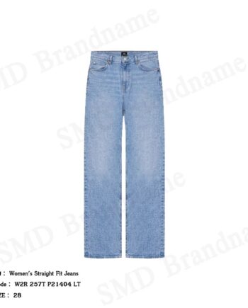 Paul Smith กางเกงยีนส์ผู้หญิง รุ่น Women's Straight Fit Jeans Code: W2R 257T P21404 LT