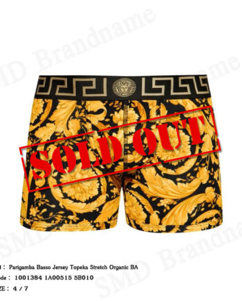 Versace กางเกงชั้นในผู้ชาย รุ่น Parigamba Basso Jersey Topeka Stretch Organic BA Code: 1000957 1A00515 5B010