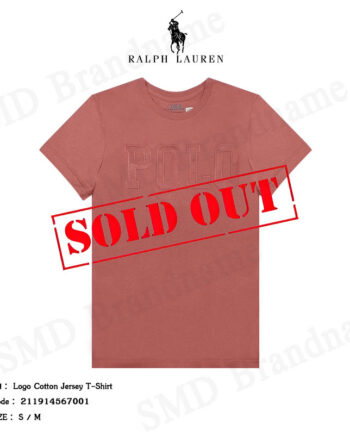 Polo Ralph Lauren เสื้อยืดคอกลม รุ่น Logo Cotton Jersey T-Shirt Code: 211914567001