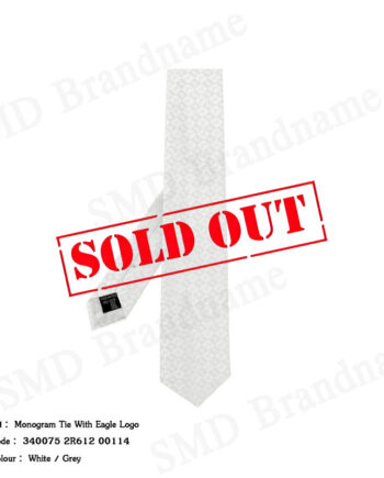 Emporio Armani เนคไทผู้ชาย รุ่น Monogram Tie With Eagle Logo Code: 340075 2R612 00114
