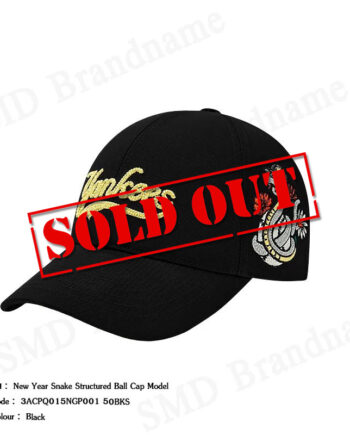 MLB หมวกแก็ป รุ่น New Year Snake Structured Ball Cap Model Code: 3ACPQ015NGP001 50BKS