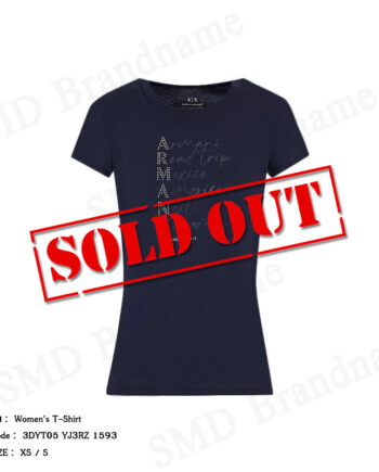 Armani Exchange เสื้อยืดคอกลมผู้หญิง รุ่น Women's T-Shirt Code: 3DYT05 YJ3RZ 1593