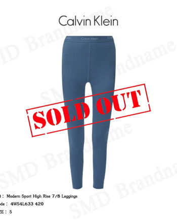 Calvin Klein Sport กางเกงออกกำลังกาย รุ่น Modern Sport High Rise 7/8 Leggings Code: 4WS4L633 420