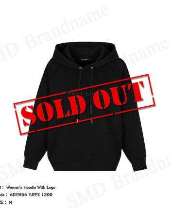 Armani Exchange เสื้อสเวตเตอร์ผู้หญิง รุ่น Women's Hoodie With Logo Code: 6DYM56 YJFPZ 1200