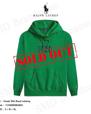 Polo Ralph Lauren เสื้อสเวตเตอร์แขนยาว รุ่น Hoodie With Brand Lettering  Code 710900084001