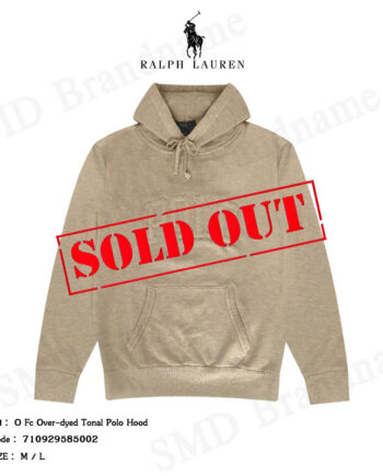 Polo Ralph Lauren เสื้อสเวตเตอร์ รุ่น O Fc Over-dyed Tonal Polo Hood Code: 710929585002