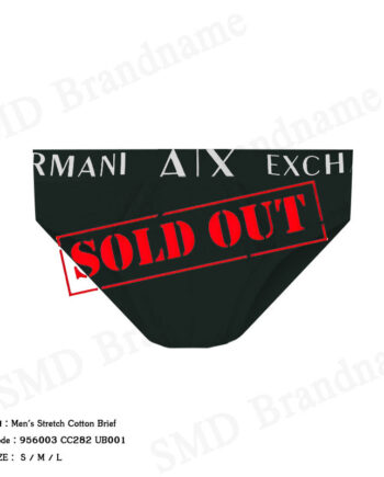 Armani Exchange กางเกงชั้นในผู้ชาย รุ่น Men's Stretch Cotton Brief Code: 956003 CC282 UB001