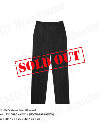 Arrow กางเกงสแล็คผู้ชาย ขายาว ทำงาน รุ่น Man's Viscose Pants (Chacoal) Code: RY10890 AM6251 (MDCM990A5BRGY)