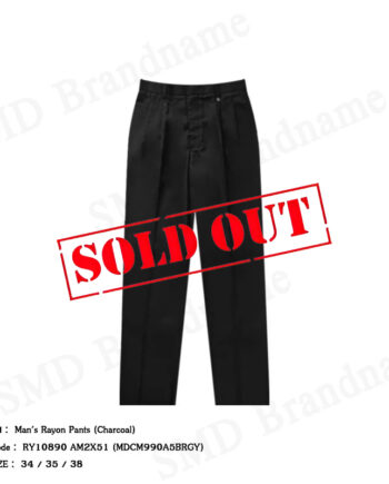 Arrow กางเกงสแล็คผู้ชาย ขายาว ทำงาน รุ่น Man's Rayon Pants (Charcoal) Code: RY10890 AM2X51 (MDCM990A5BRGY)