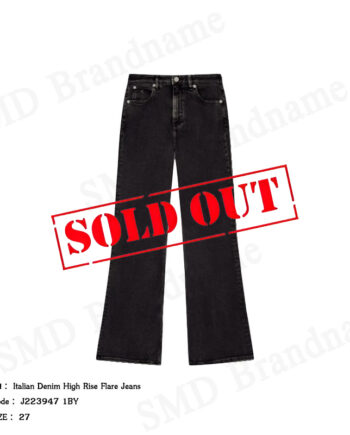 Calvin Klein Jeans กางเกงยีนส์ผู้หญิง รุ่น Italian Denim High Rise Flare Jeans Code: J223947 1BY