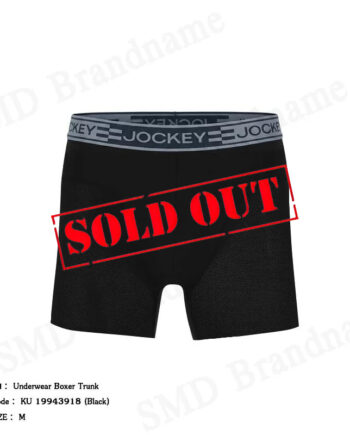 Jockey กางเกงชั้นในผู้ชาย รุ่น Underwear Boxer Trunk Code: KU 19943918 (Black)