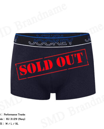 Jockey กางเกงชั้นในผู้ชาย รุ่น Performance Trunks Code: KU 3129 (Navy)