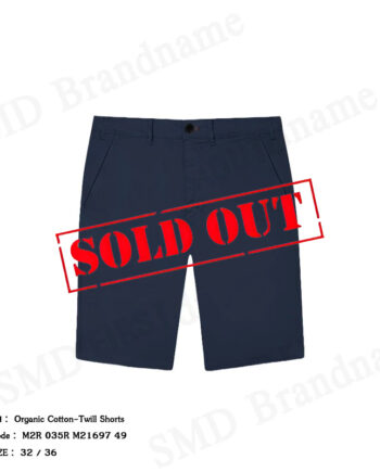 PS Paul Smith กางเกงขาสั้นผู้ชาย รุ่น Organic Cotton-Twill Shorts Code: M2R 035R M21697 49