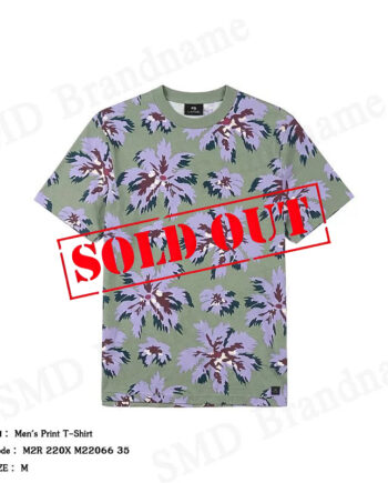 PS Paul Smith เสื้อยืดคอกลมผู้ชาย รุ่น Men's Print T-Shirt Code: M2R 220X M22066 35