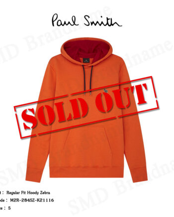 PS Paul Smith เสื้อสเวตเตอร์ รุ่น Reg Fit Hoody Zebra Code: M2R-284SZ-K21116