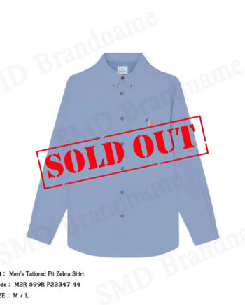 Paul Smith เสื้อเชิ้ตแขนยาวผู้ชาย รุ่น Men's Tailored Fit Zebra Shirt Code: M2R 599R P22347 44