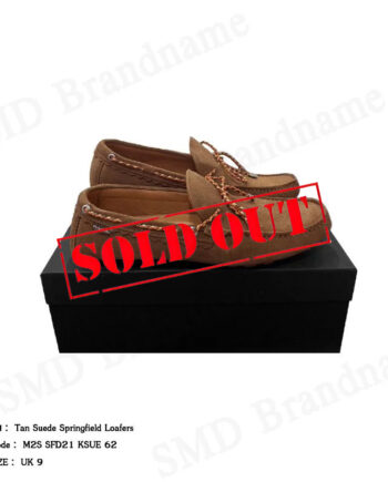 Paul Smith รองเท้าโลฟเฟอร์ผู้ชาย รุ่น Tan Suede Springfield Loafers Code: M2S SFD21 KSUE 62