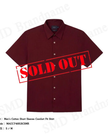 Arrow เสื้อเชิ้ตแขนสั้นผู้ชาย รุ่น Men's Cotton Short Sleeves Comfort Fit Shirt Code: MACC740S3CSMR