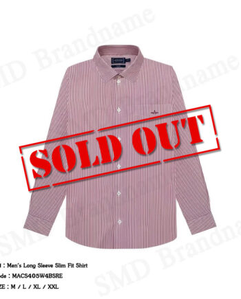 Arrow เสื้อเชิ้ตแขนยาวผู้ชาย รุ่น Men's Long Sleeve Slim Fit Shirt Code: MACS405W4BSRE