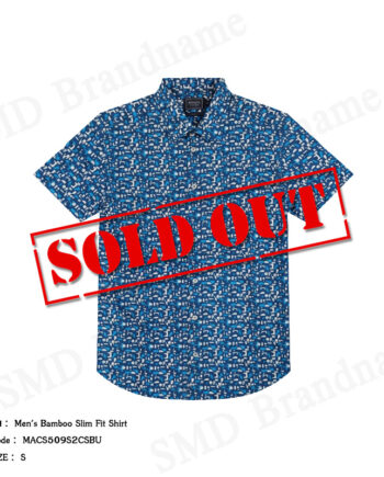 Arrow เสื้อเชิ้ตแขนสั้นผู้ชาย รุ่น Men's Bamboo Slim Fit Shirt Code: MACS509S2CSBU