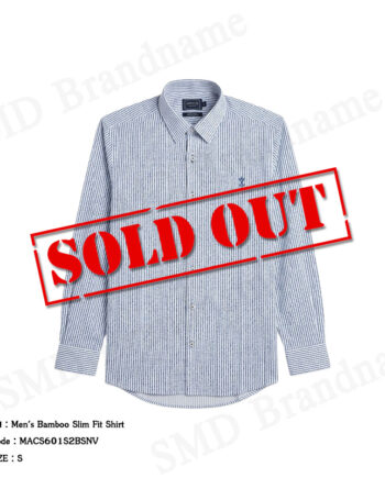 Arrow เสื้อเชิ้ตแขนยาวผู้ชาย รุ่น Men's Bamboo Slim Fit Shirt Code: MACS601S2BSNV