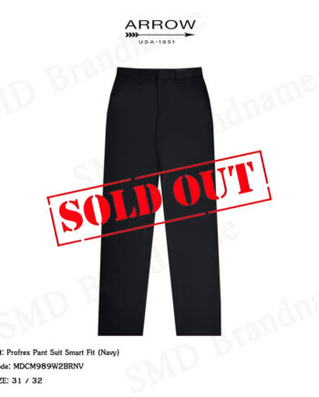 Arrow กางเกงสแล็คผู้ชาย ขายาว ทำงาน รุ่น Profrex Pant Suit Smart Fit (Navy) Code: MDCM989W2BRNV