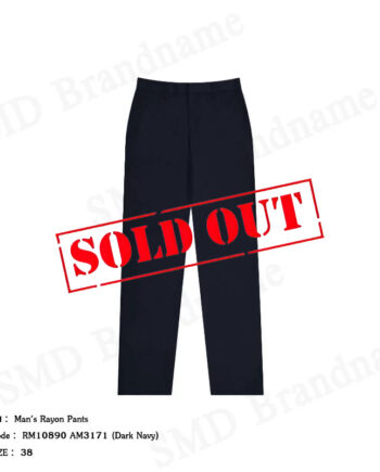 Arrow กางเกงสแล็คผู้ชาย ขายาว ทำงาน รุ่น Man's Rayon Pants Code: RM10890 AM3171 (Dark Navy)