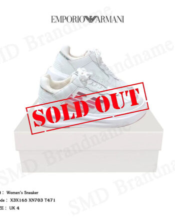 Emporio Armani รองเท้าผ้าใบผู้หญิง รุ่น Women's Sneaker Code: X3X165 XN703 T471