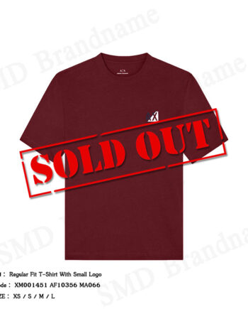 Armani Exchange เสื้อยืดคอกลมผู้ชาย รุ่น Regular Fit T-Shirt With Small Logo Code: XM001451 AF10356 MA066