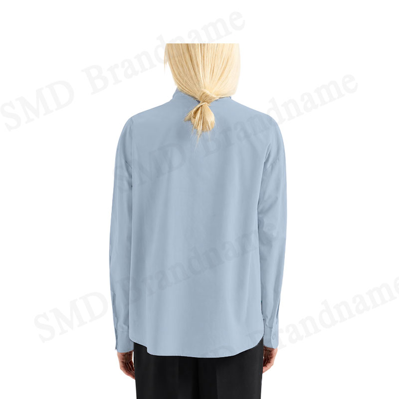 Armani Exchange เสื้อเชิ้ตแขนยาวผู้หญิง รุ่น Women's Long Sleeve Shirt Code: 6DYC12 YN5UZ 15DR