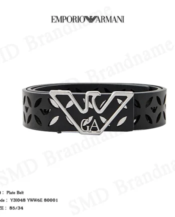 Emporio Armani เข็มขัด รุ่น Plate Belt Code: Y3I048 YWW6E 80001