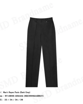 Arrow กางเกงสแล็คผู้ชาย ขายาว ทำงาน รุ่น Man's Rayon Pants (Dark Grey) Code: RY10890 AM4456 (MDCM990A5BRGY)