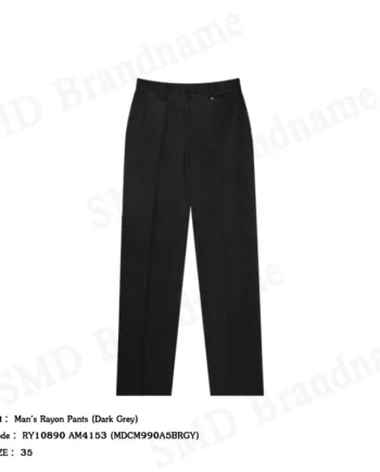 Arrow กางเกงสแล็คผู้ชาย ขายาว ทำงาน รุ่น Man's Rayon Pants (Dark Grey) Code: RY10890 AM4153 (MDCM990A5BRGY)