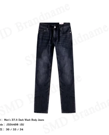 Calvin Klein Jeans กางเกงยีนส์ผู้ชาย รุ่น Men's 37.5 Dark Wash Body Jeans Code: J326408 1BJ