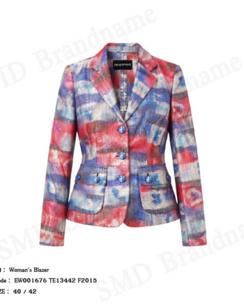 Emporio Armani เสื้อเบลเซอร์ผู้หญิง รุ่น Woman's Blazer Code: EW001676 TE13442 F2015
