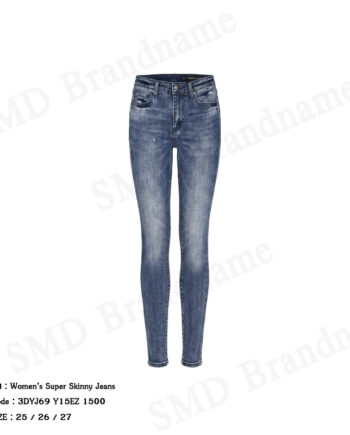 Armani Exchange กางเกงยีนส์ผู้หญิง รุ่น  Women’s Super Skinny Jeans Code: 3DYJ69 Y15EZ 1500