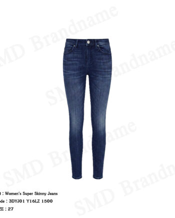 Armani Exchange กางเกงยีนส์ผู้หญิง รุ่น Women's Super Skinny Jeans Code: 3DYJ01 Y16LZ 1500