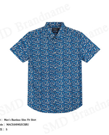 Arrow เสื้อเชิ้ตแขนสั้นผู้ชาย รุ่น Men's Bamboo Slim Fit Shirt Code: MACS509S2CS