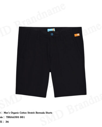 Timberland กางเกงขาสั้นผู้ชาย รุ่น Men's Organic Cotton Stretch Bermuda Shorts Code: TB0A6395 001
