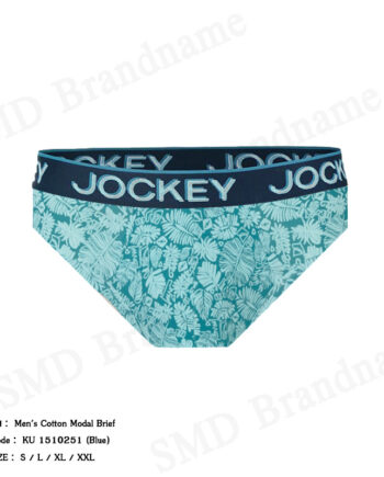 Jockey กางเกงชั้นในผู้ชาย รุ่น Men's Cotton Modal Brief Code: KU 1510251 (Blue)