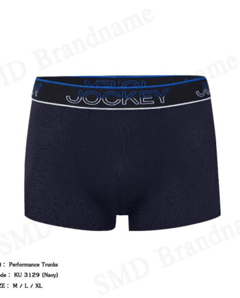 Jockey กางเกงชั้นในผู้ชาย รุ่น Performance Trunks Code: KU 3129 (Navy)
