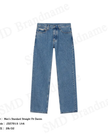 Calvin Klein Jeans กางเกงยีนส์ผู้ชาย รุ่น Men's Standard Straight Fit Denim Code J327015 1A4