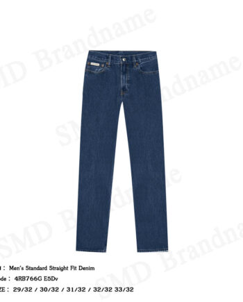 Calvin Klein Jeans กางเกงยีนส์ผู้ชาย รุ่น Men's Standard Straight Fit Denim Code: 4RB766G E5D