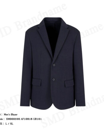 Armani Exchange เสื้อเบลเซอร์ผู้ชาย รุ่น Men's Blazer Code: XM000590 AF10818 UB101