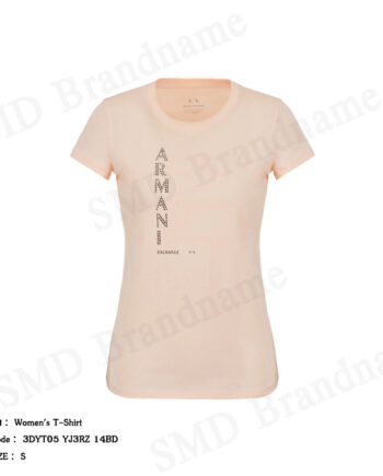 Armani Exchange เสื้อยืดคอกลมผู้หญิง รุ่น Women's T-Shirt Code: 3DYT05 YJ3RZ 14BD