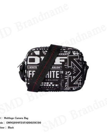 Off-White กระเป๋าสะพายข้าง รุ่น Multilogo Camera Bag Code: OMNQ099F25FAB0020C00