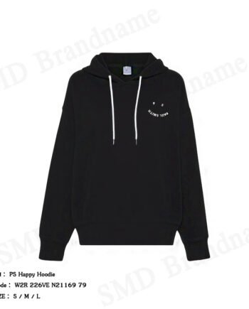 Paul Smith เสื้อสเวตเตอร์ผู้หญิง รุ่น PS Happy Hoodie Code: W2R 226VE N21169 79