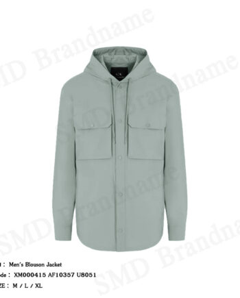 Armani Exchange เสื้อแจ็คเก็ตผู้ชาย รุ่น Men's Blouson Jacket Code: XM000415 AF10357 U8051